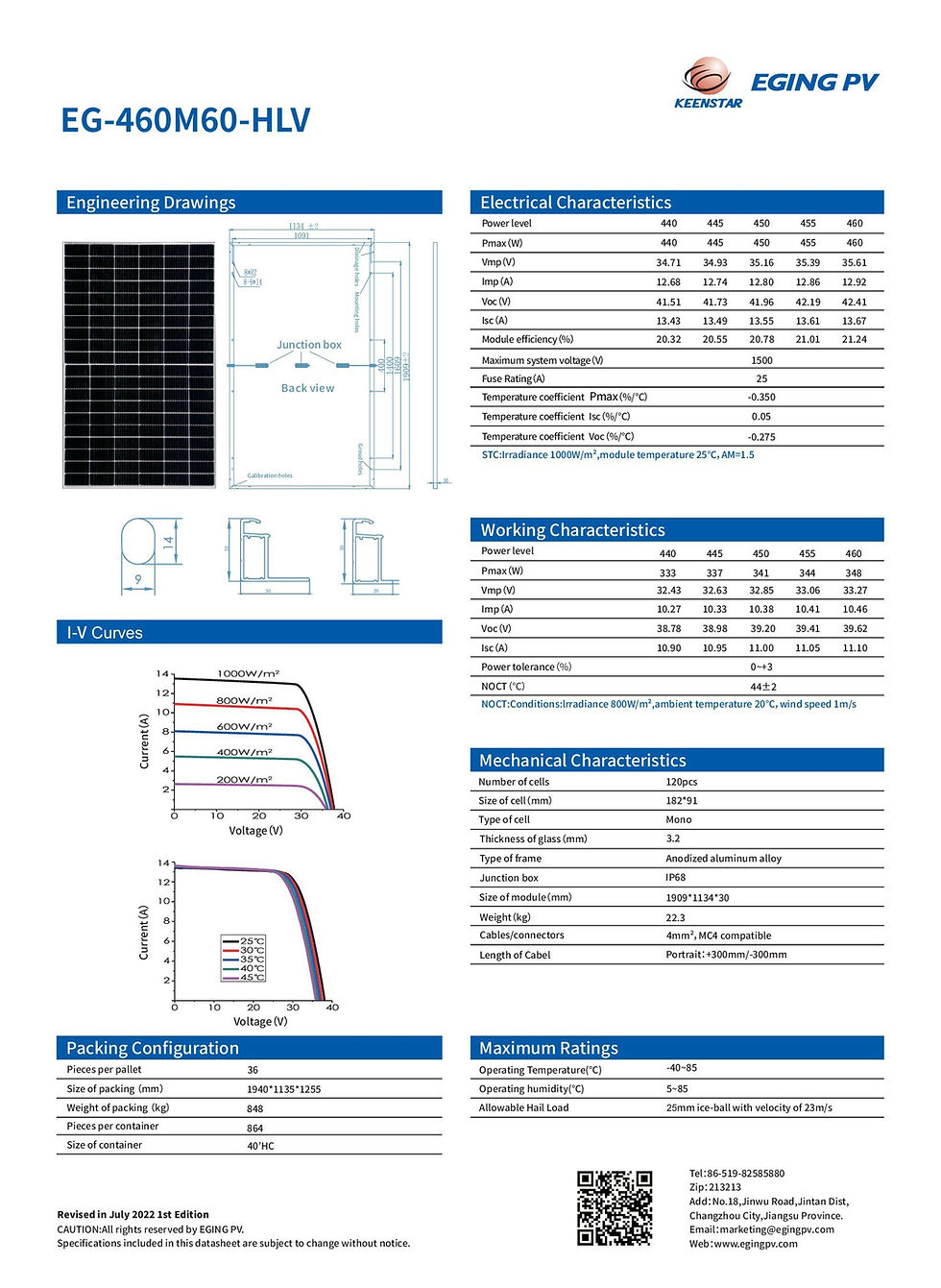 Thumbnail: Take control of your energy consumption and embrace a brighter, more sustainable future with the Eging 545W Mono-Perc Solar P