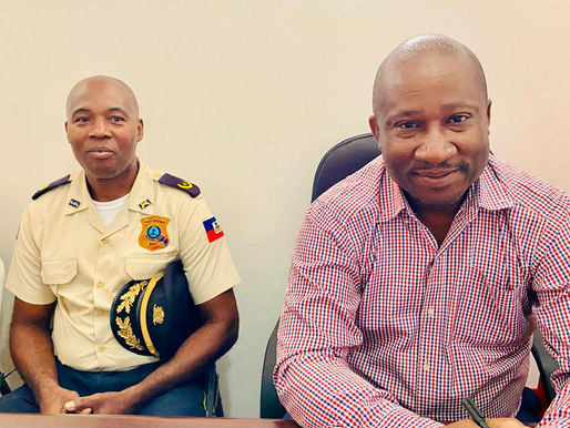 MERI Leogane AK POLIS rasire POPILASYON AN SOU Sitiyasyon SEKIRITE A.