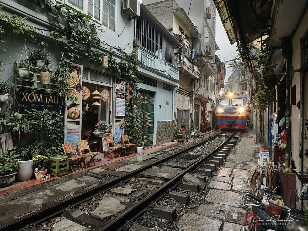 Train is Coming! Hanoi Vietnam 2019