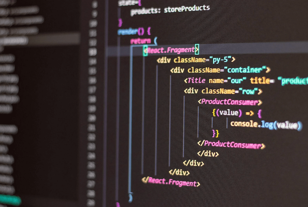 Coding of Store Products While Building a Website