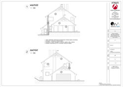 jednorodzinny wierchomla KS - Drawing Sheet - A9 - elewacje 2
