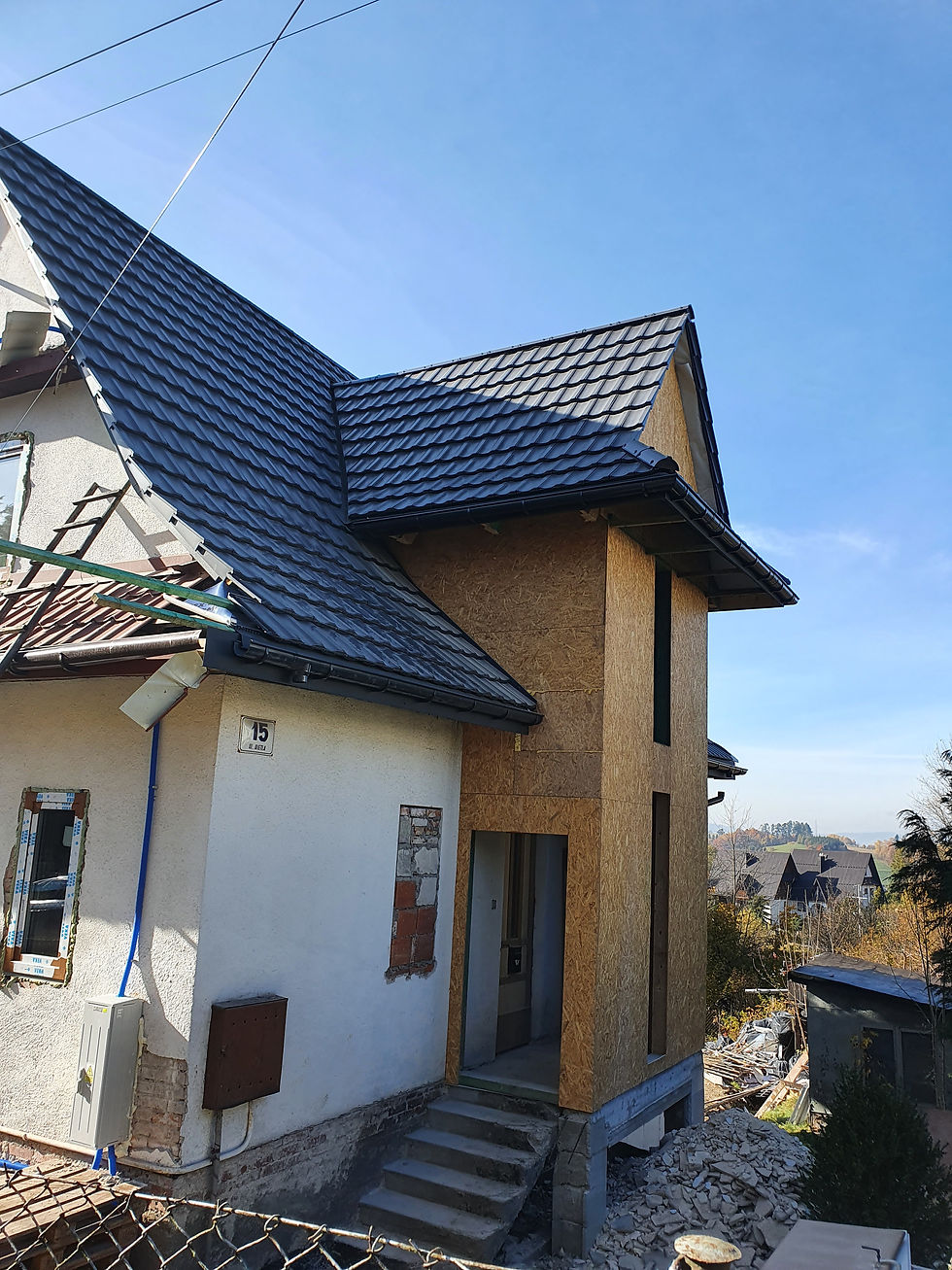 jednorodzinny rozbudowa Rabka Zdrój