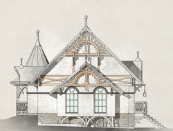 Bialy_Kosciol-koncepcja_mieszkalny_4-_-_Elevation_-_zachód