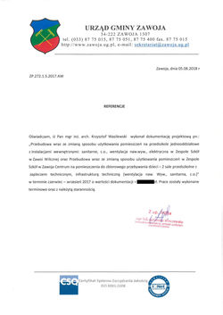 zawoja wilczna i centrum-referencje