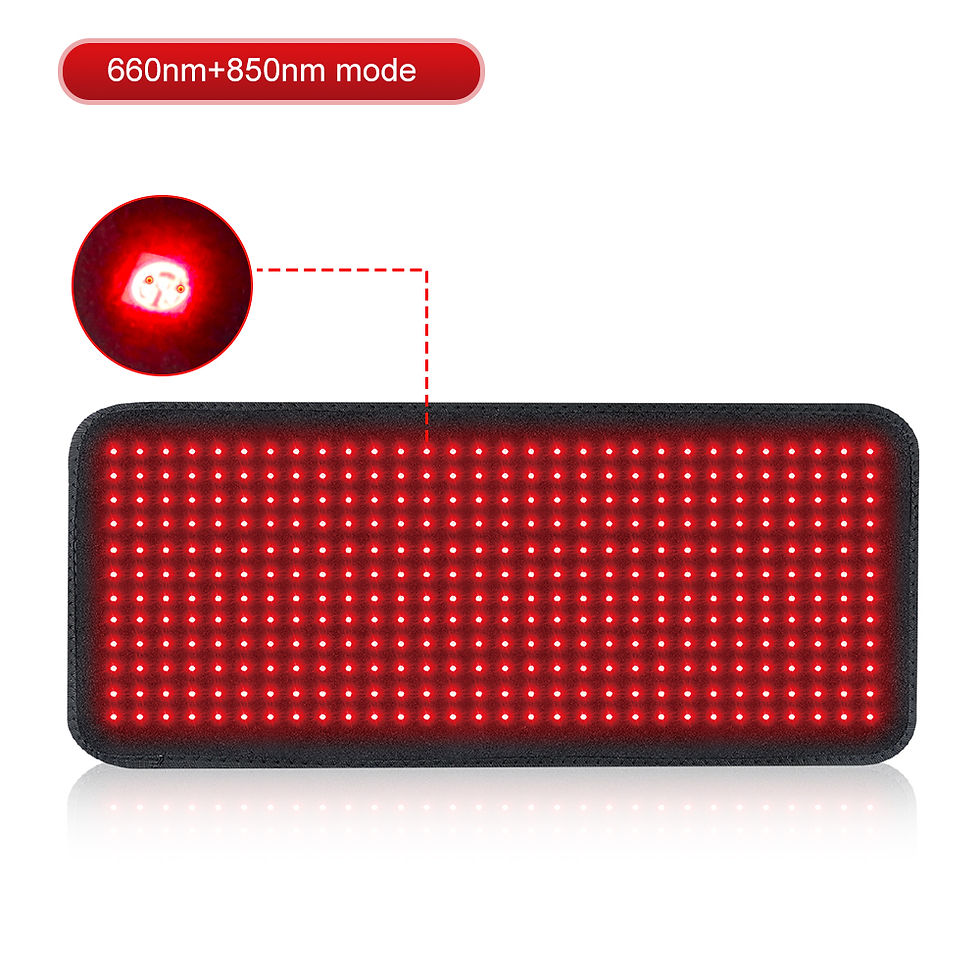 Thumbnail: Updated Red Light Therapy Heating Pad for Body Infrared Light Device Cushion Mat