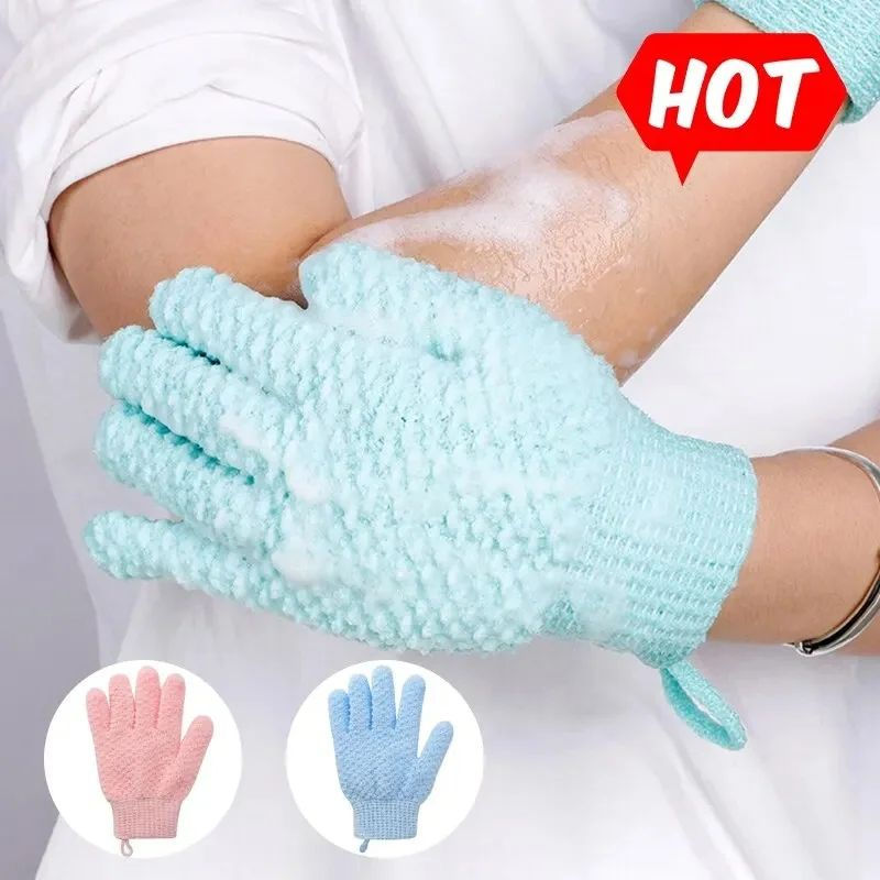 Thumbnail: Silicone Back Scrubber Brush for Shower  Long Handle Body Deep Cleansing