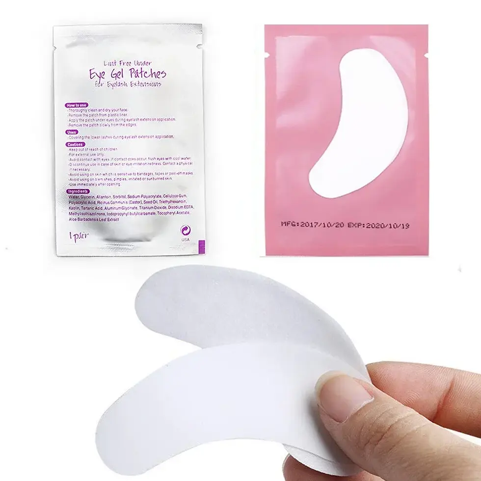 Thumbnail: 100pairs eye patches eyelash extension under eyelashes fake lashes stickers lash