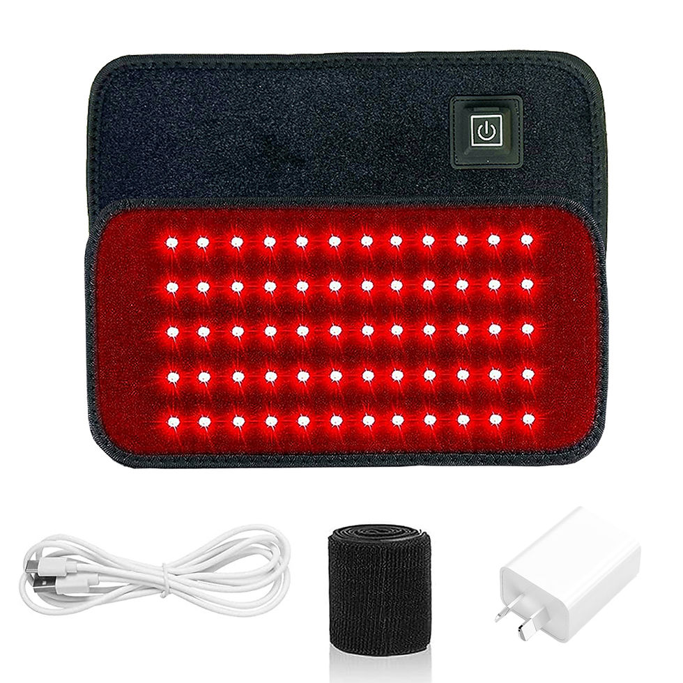 Thumbnail: 60 LEDs Red＆Infrared Light Therapy Belt 850nm 660nm Back  Burn Fat Wrap Slimmi