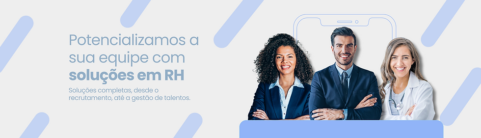 Profissional de RH, Profissional de Marketing e uma médica do trabalho