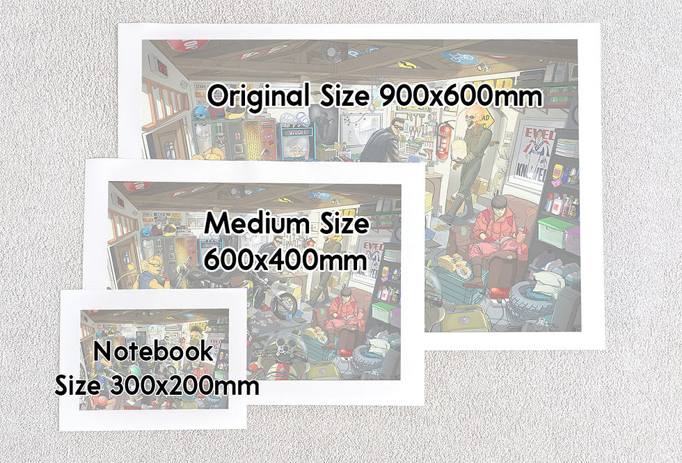 Thumbnail: Garage Band (Fine Art Print)