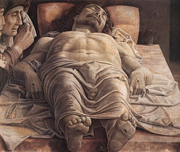 Mantegna - The Lamentation over the Dead Christ (c. 1490).jpg