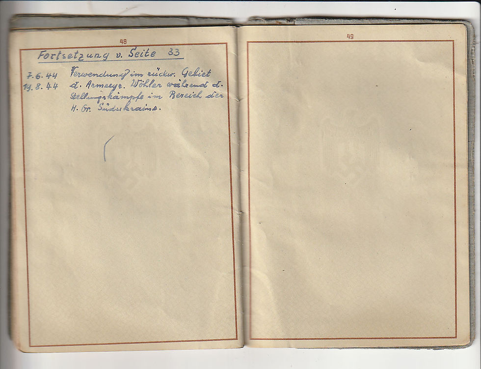 Thumbnail: Wehrpaß Zweibrücken