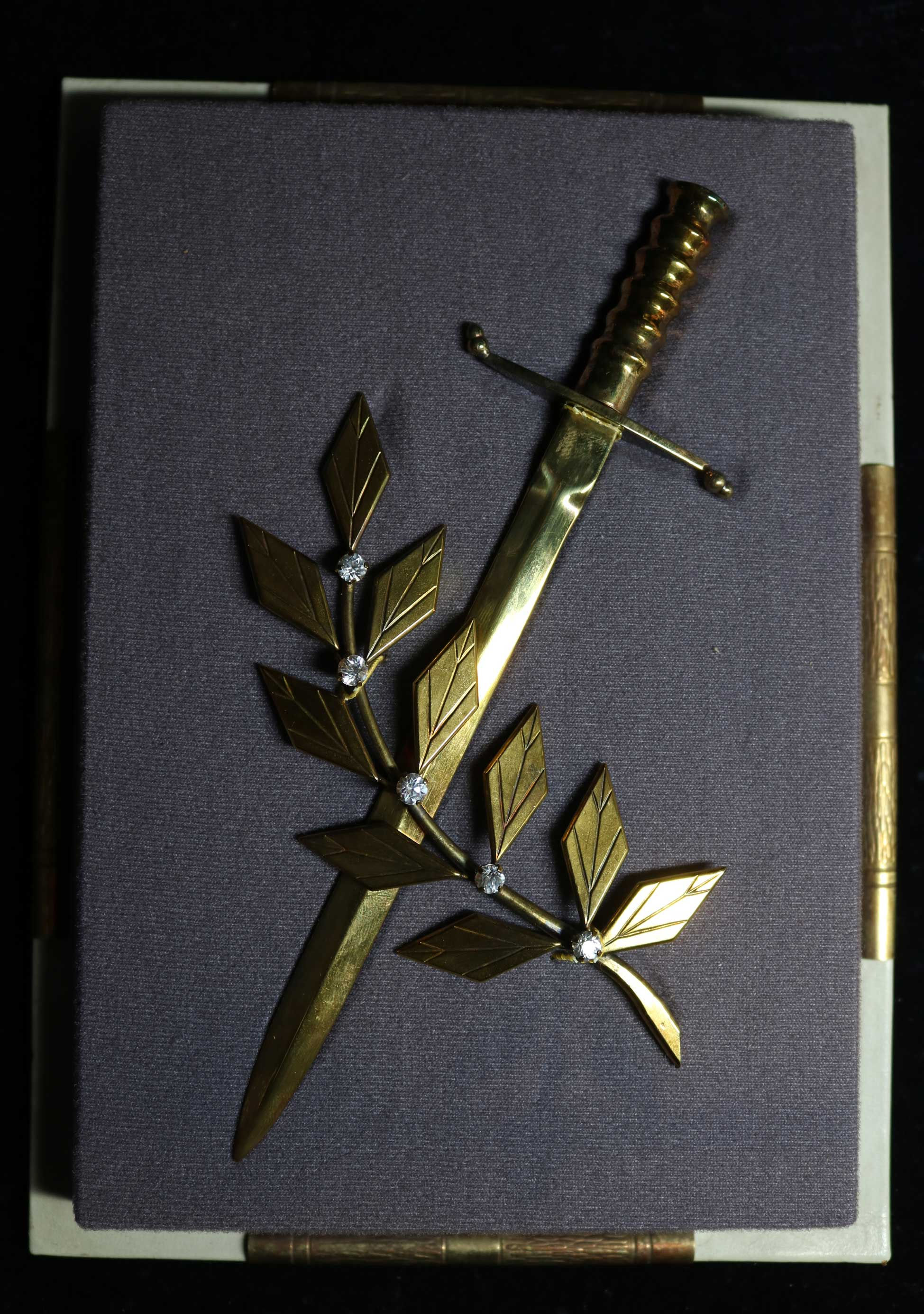 DDR Ehrendolch Offizier Ehrengeschenk Details