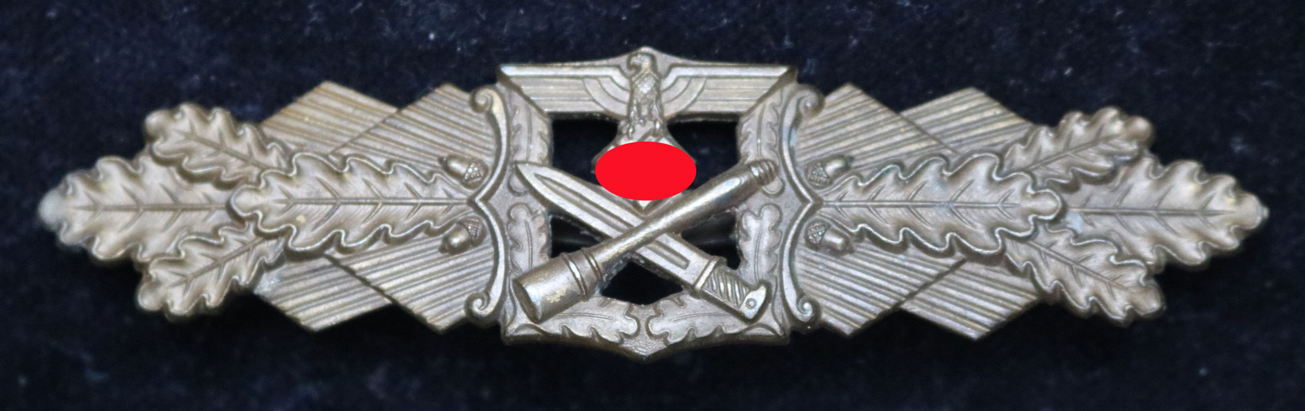 Nahkampfspange Bronze / Steinhauer & Lück, Vorderseite