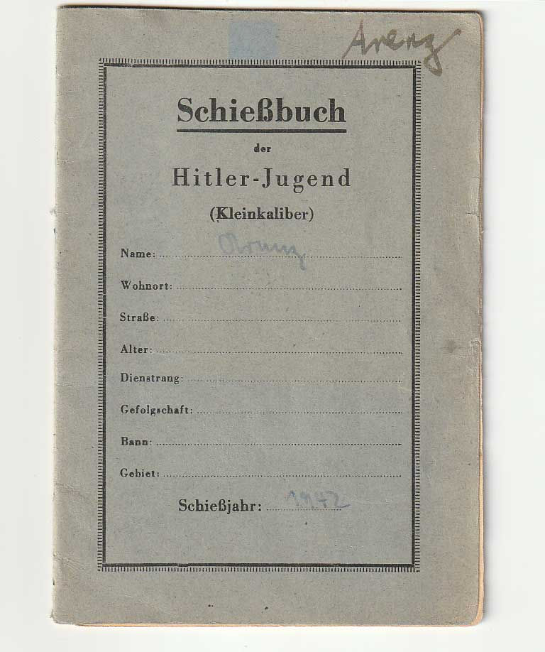 Thumbnail: HJ - Hitler Jugend/Schießbuch Reichsfinanzschule Pörtschach am Wörthersee, gesamtansicht