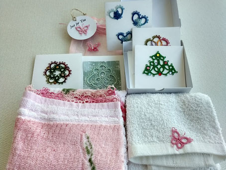 Secret Santa Exchange at Tatting Corner