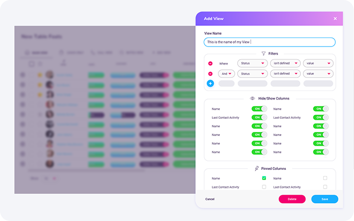 Multi-Tabs samples for GlassHive