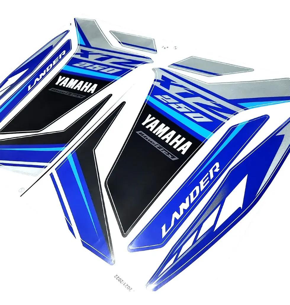Miniatura: Kit Adesivos Xtz 250 Lander 250 2021 2022 Azul