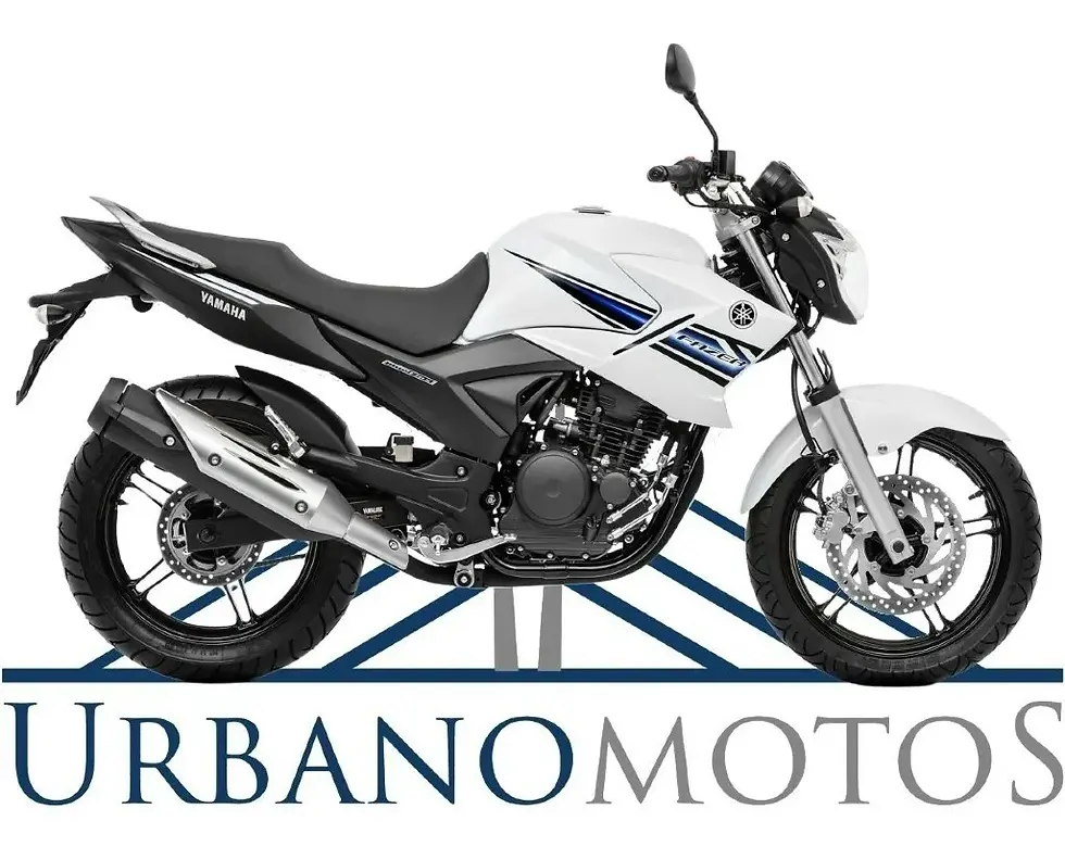 Miniatura: Adesivos Faixas Fazer 250 2014 Branca Blue Flex Padrão Original