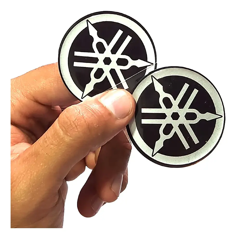 Miniatura: Kit Adesivos Fazer 250 2018 2019 2020 Azul + Logo Resinado