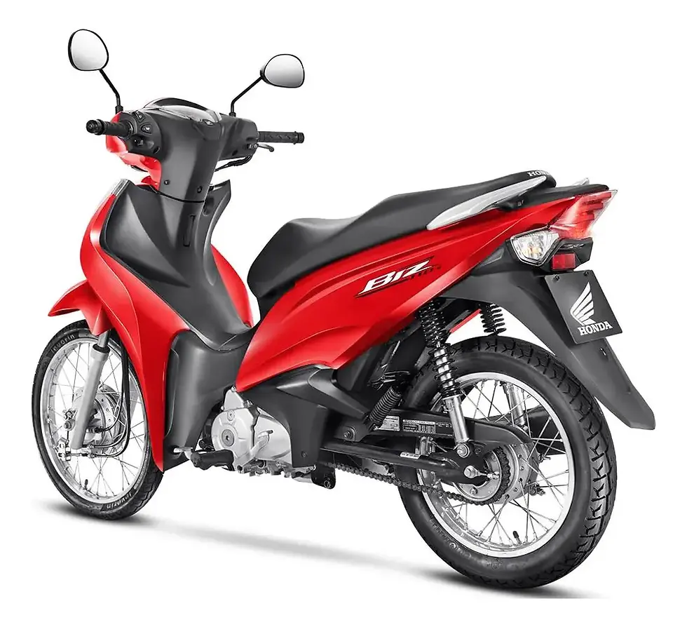 Miniatura: Kit Adesivos Biz 110i Vermelha 2022 Padrão Original