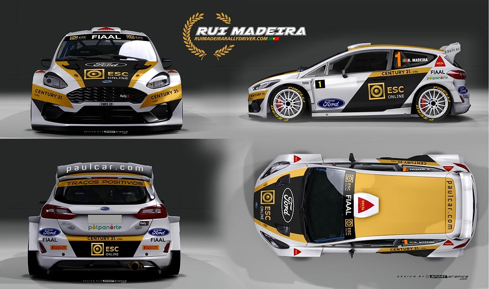 CPR: Rui Madeira, de Ford em três ralis nacionais começando no Rallye Casinos do Algarve