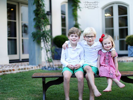 backyard cuties {houston family photography}
