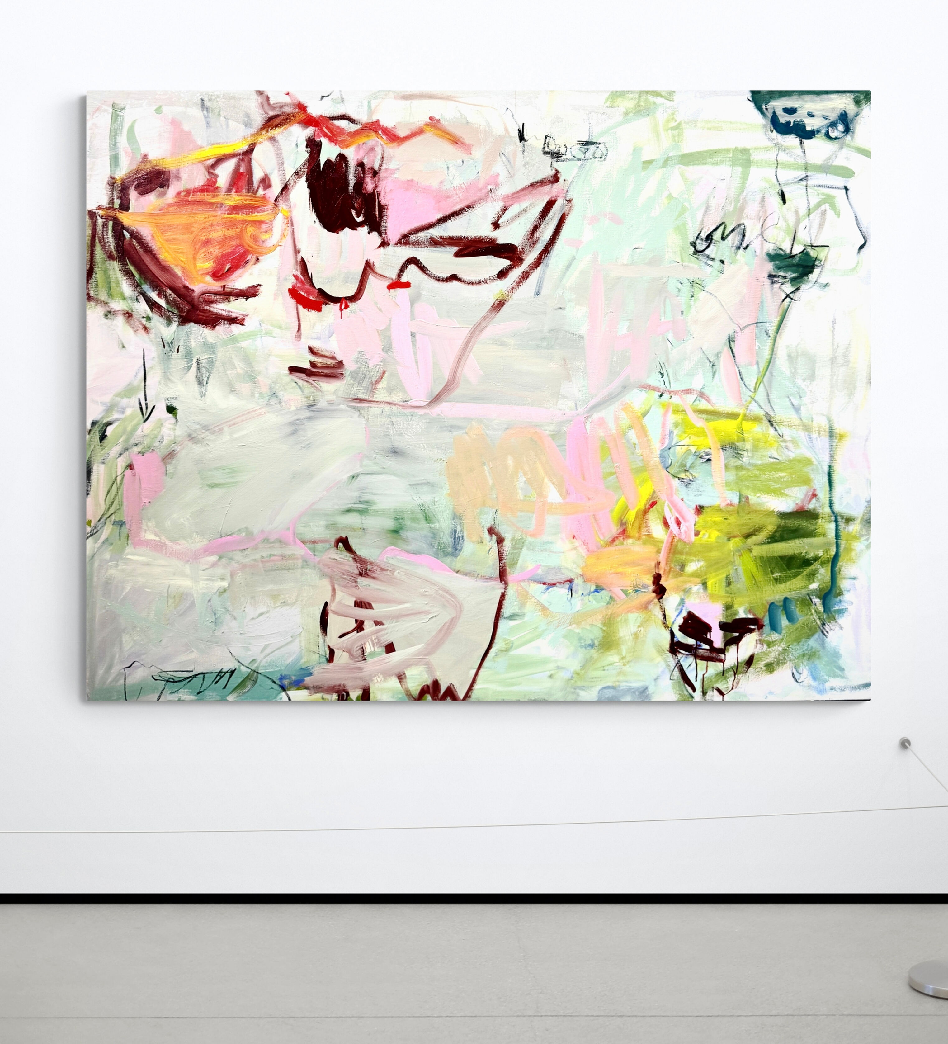 Gemälde mit dem Titel Do You Believe In Gravity?