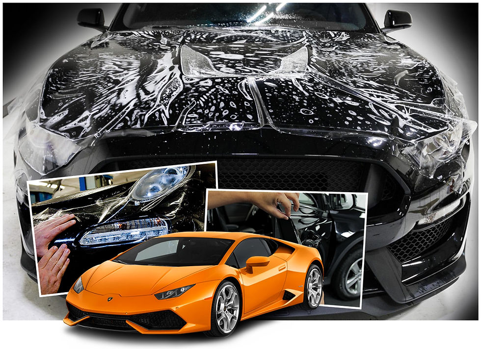 Pellicule protectrice pour auto