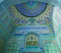 Inside Rawza Mazar-e Sharif