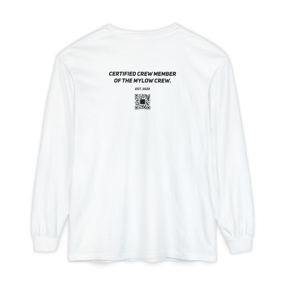 Thumbnail: The MYLOW Crew "My Little Own World Crew" Center Text — Long Sleeve