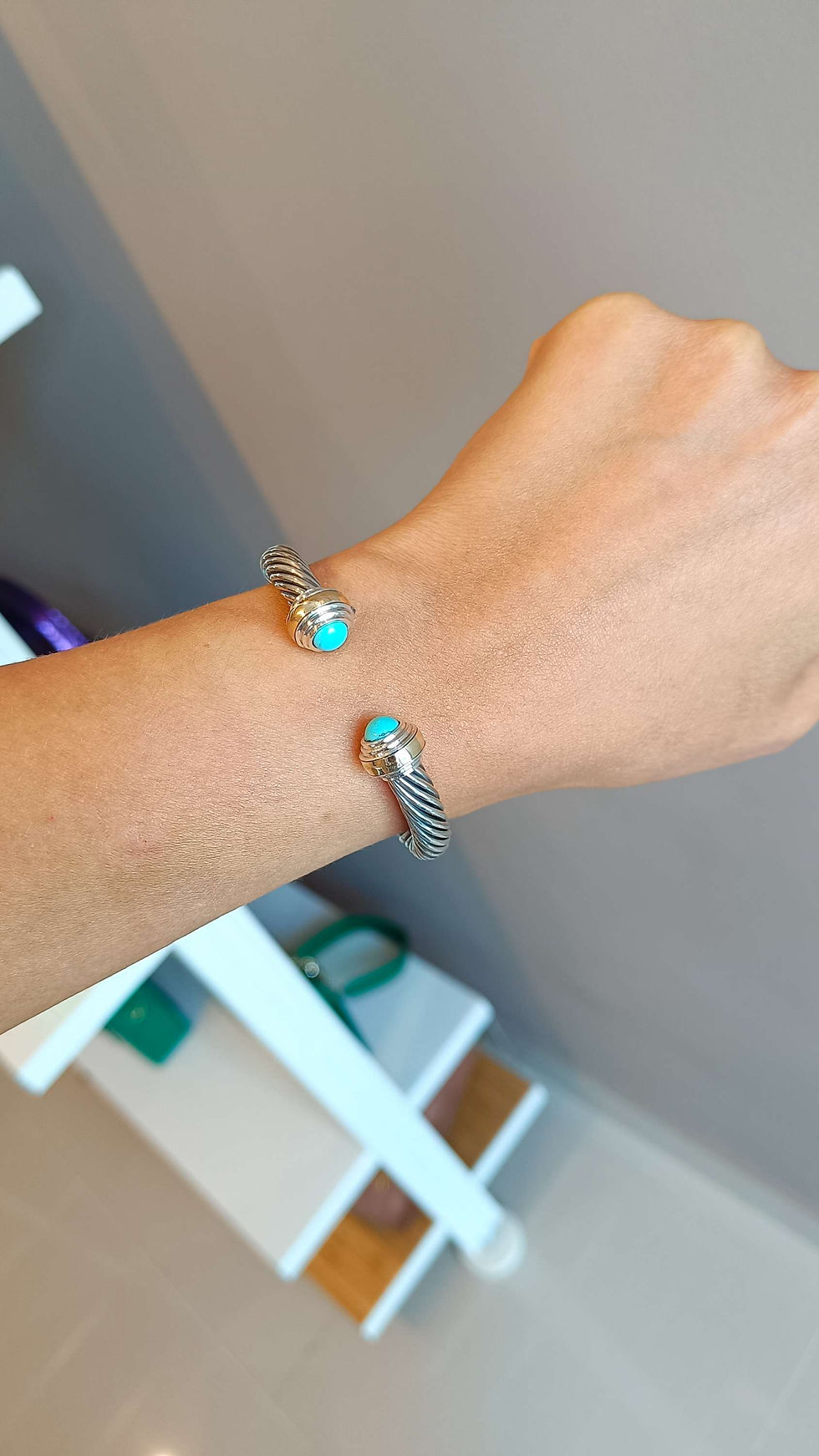 Miniatura:  PULSERA (ARO) EN ORO PLATA