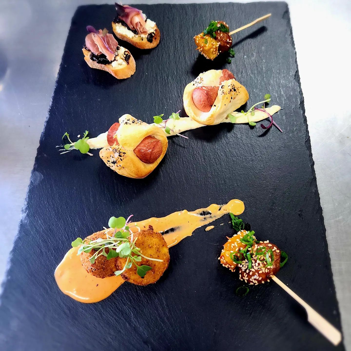 Appetizer Tasting - Elisas catering
