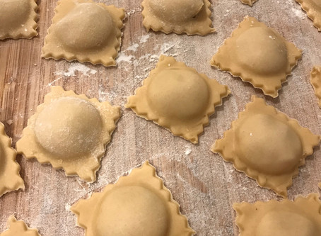 Freezer ravioli from scratch