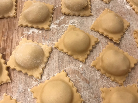 Freezer ravioli from scratch