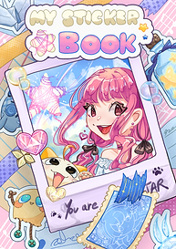 Illustration: Sticker book cover