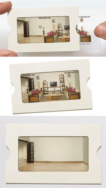 architecture visiting card background