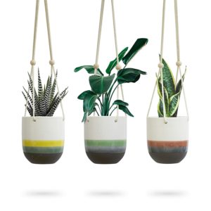 Ceramic Hanging Planter for Indoor Plants
