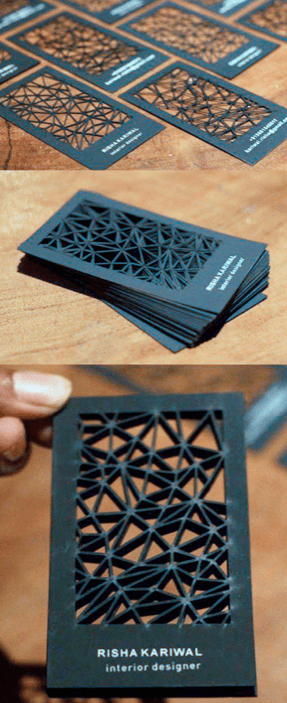 architect business card vector