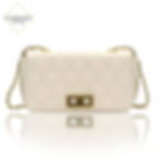 Thumbnail: PAPRIKA Quilted Leather Wallet On Chain Bag