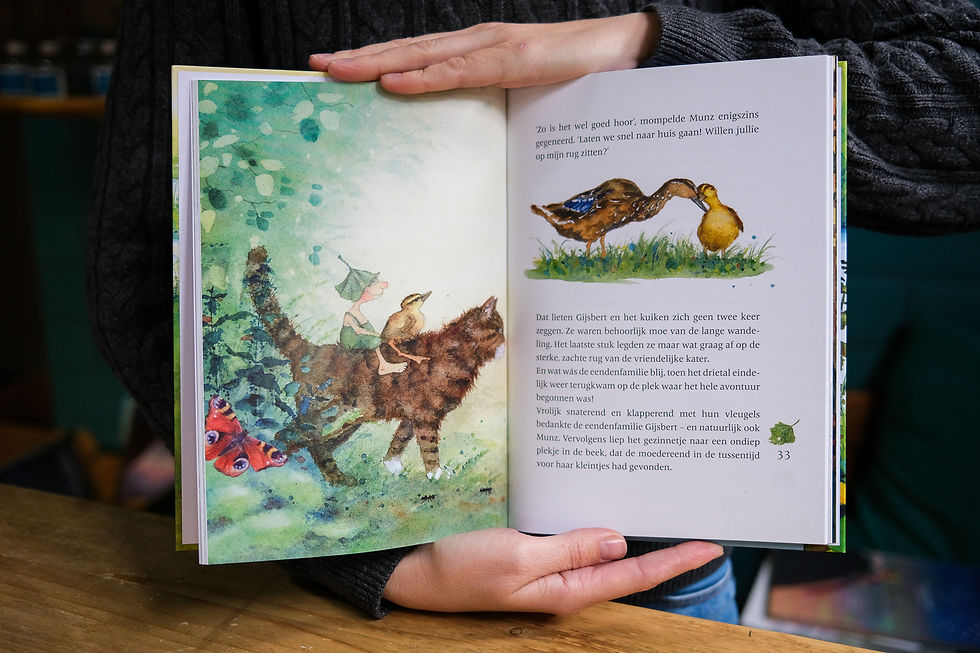 Thumbnail: Daniela Drescher - Gijsbert en de klaterbeek