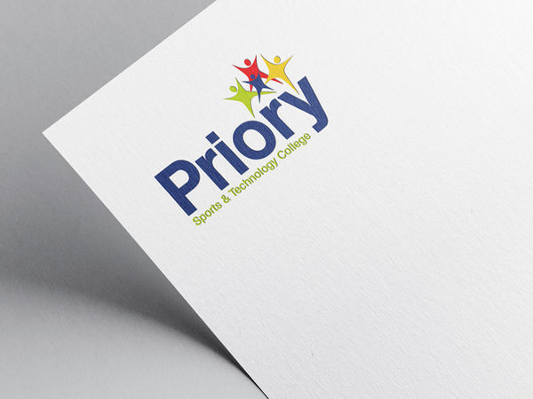 School logo featured on a letterhead.