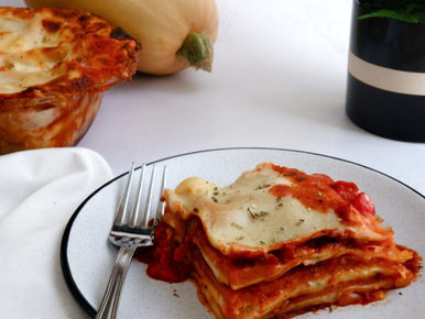 Pompoenlasagne