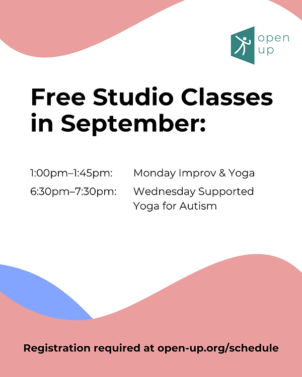 OpenUp Pittsburgh Free September 2026 Classes