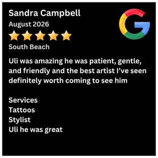 Tattoos by Lou Google Review