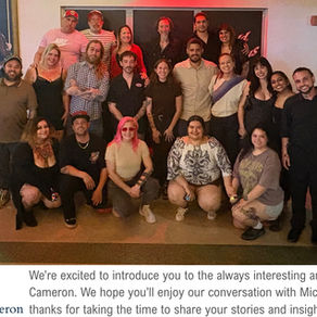 Canvas Rebel Interview with Tattoos By Lou Owner Michelle Cameron pictured here with family and staff.