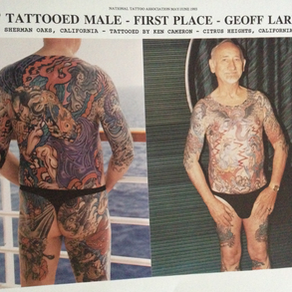 KEN CAMERON: WINNER NATIONAL TATTOO ASSOCIATION CONVENTION 1993