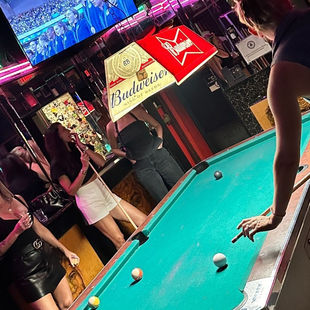 Come shoot some pool at Mac's Club Deuce from early morning to late night.
