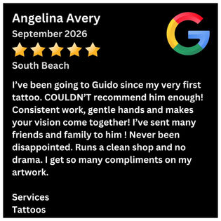 Tattoos by Lou Google Review