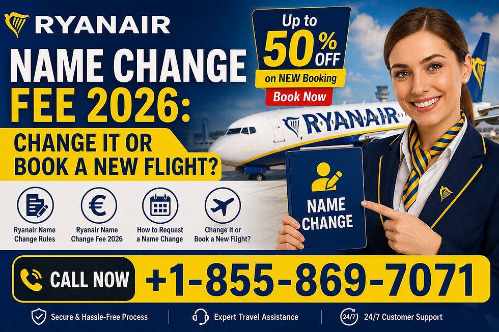 Ryanair Name Change Fee 2026